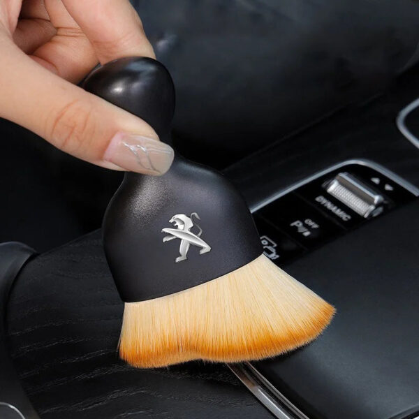Car Air Conditioner Outlet Dashboard Cleaning Brush Auto Interior Dust Brush for Peugeot 208 2012~2018 308 2014~2021 2008 3008 - Image 6