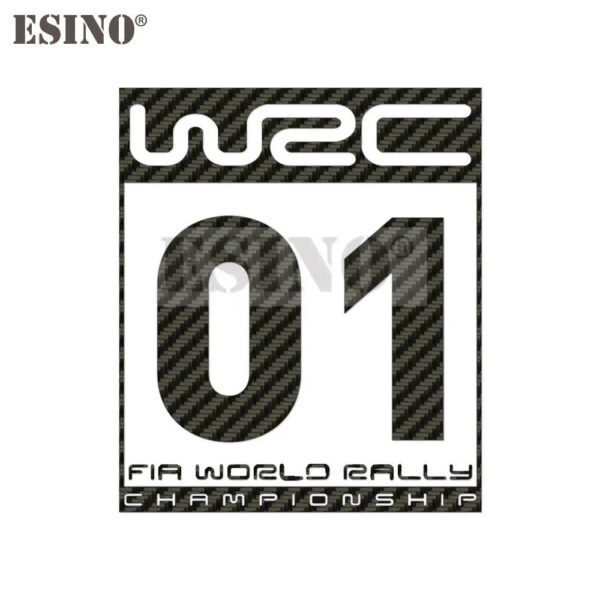 New Car Styling Creative Auto Decorative Decals WRC FIA World Rally Championship Car Door Vinyl Car Body Decals - Image 9
