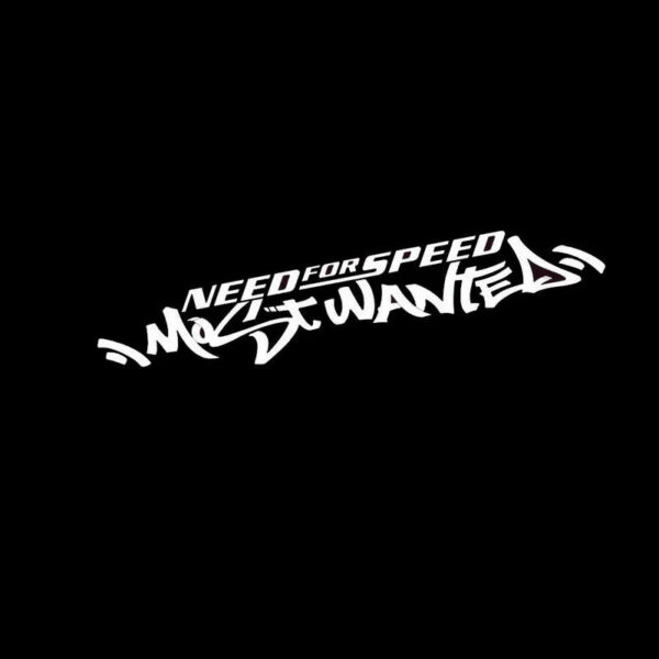 1pc Fun White Need for Speed Scratch Car Auto Windshield Decal Vinyl Sticker Universal Window Bumper Auto Door Car Accessories - Image 2