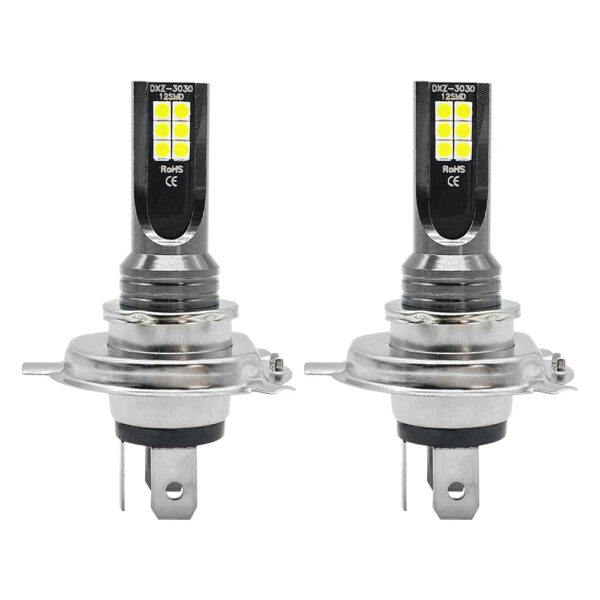 2Pcs Super Bright H4 H7 Led Bulb Car Headlight Motorcycle H1 H3 H8 H9 H11 Auto Fog Lamps 9005 9006 HB3 HB4 Light 12v 24V 80W - Image 2