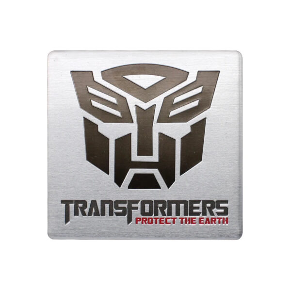 1PCS 3D Aluminum Metal Autobots Logo Transformers Car Stickers Auto Body Trunk Window Car Styling Emblem Badge Decal Accessories - Image 9