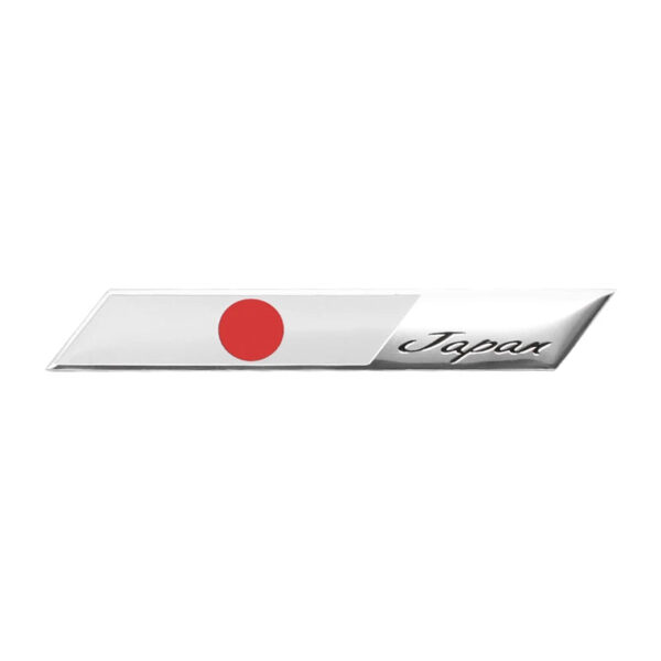 1pcs 3D Metal Aluminum Car Styling Japan Logo Flag Stickers Auto Car Body Emblem Badge Decals Exterior Decorative Accessories - Image 7