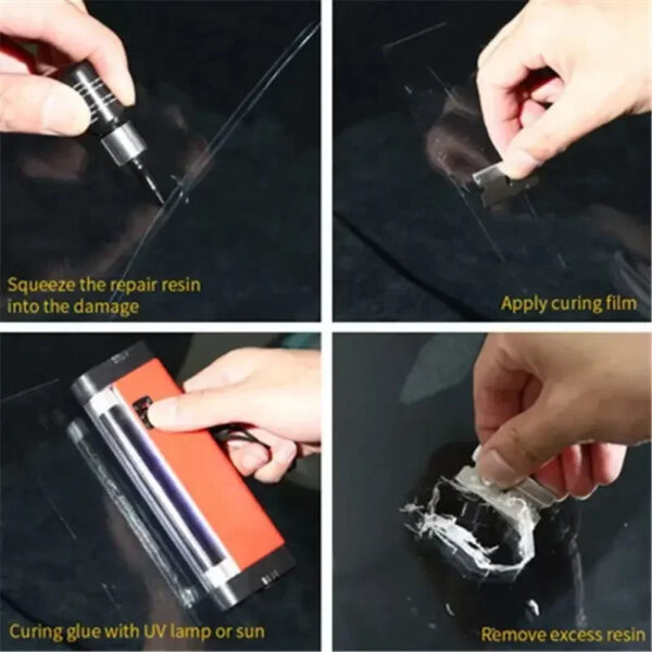 Car Windshield Cracked Repair Tool Upgrade Auto Glass Repair Fluid DIY Auto Window Scratch Crack Restore for Car Accessories - Image 3