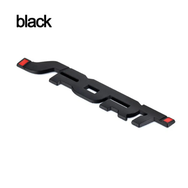 Car Accessories Sticker Styling Metal 3D Chrome Black Auto Car Trunk Racing Sport Word Letter Logo Emblem Badge Decal Sticker - Image 8