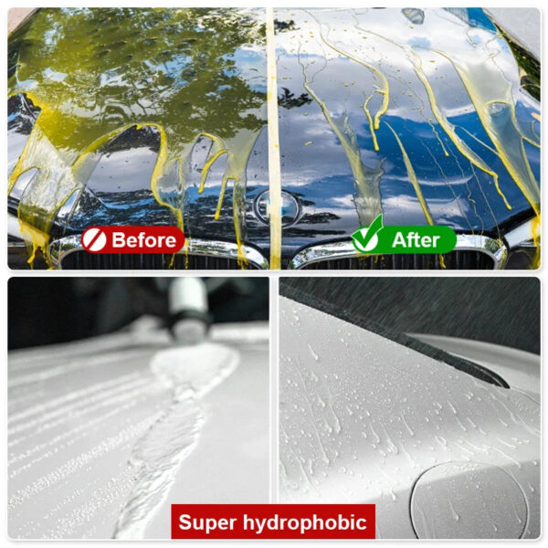 Car Ceramic Nano Coating Liquid Coatin Nano Crystal Hydrophobic Layer Anti-Scratches Car Wax Coating Car Polishing Coating - Image 3