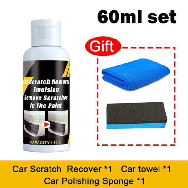 Car Scratch Remover Paint Care Tools Auto Swirl Remover Scratches Repair Polishing Auto Body Grinding Compound Anti Scratch Wax - Image 8