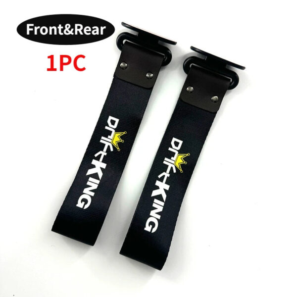 JDM Racing Car Tow Strap Hook Universal Durable Rear Front Towing Equipment for Autos Tuning Accessories Drift Charm Decoration - Image 22