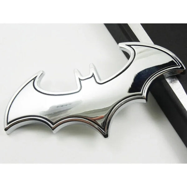 3D Metal Bat Auto Car Logo Cartoon Sticker Metal Badge Emblem Tail Decal Motorcycle Car Styling Decoration Accessories - Image 6