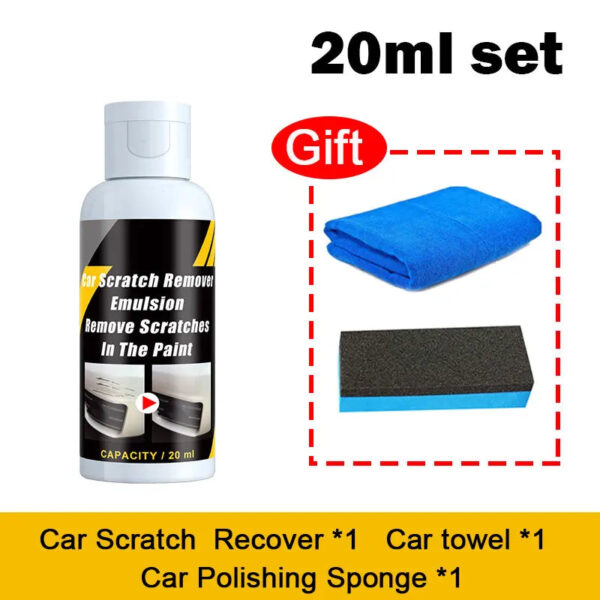 Car Scratch Remover Paint Care Tools Auto Swirl Remover Scratches Repair Polishing Auto Body Grinding Compound Anti Scratch Wax - Image 9