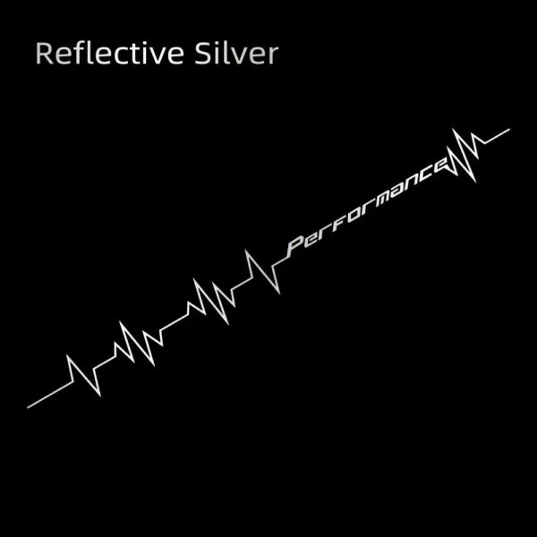 Reflective Performance Heartbeat Line Sticker Car Windshield Windscreen Bumper Hood Decor Decal Auto Vehicle Vinyl Decoraion - Image 7