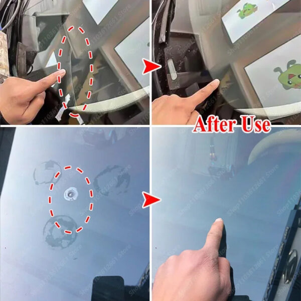 Car window crack repair kit, scratch removal, car, truck, motorcycles, broken repair, windshield, crack recovery kit - Image 5