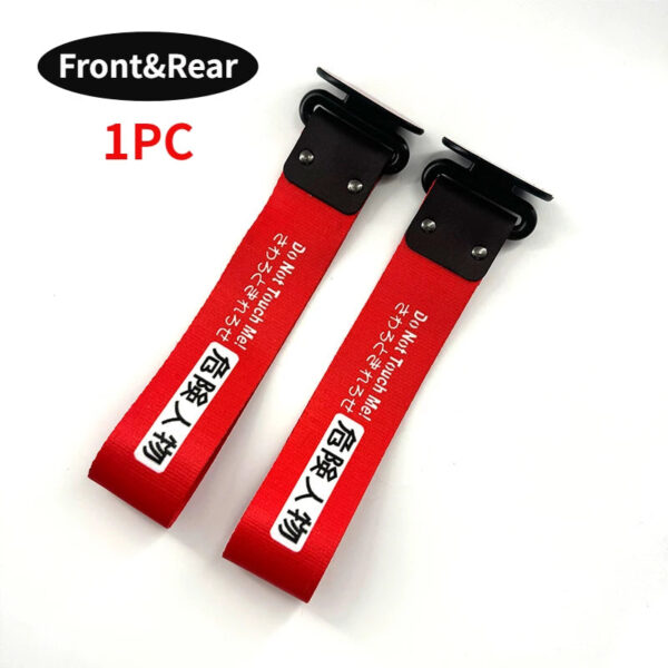 JDM Racing Car Tow Strap Hook Universal Durable Rear Front Towing Equipment for Autos Tuning Accessories Drift Charm Decoration - Image 25