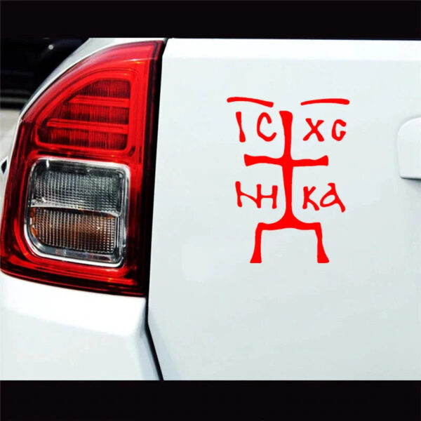 CS-1758# Various Sizes Cross ic xc nika NIKA car sticker waterproof vinyl decal for auto car stickers styling removable - Image 9