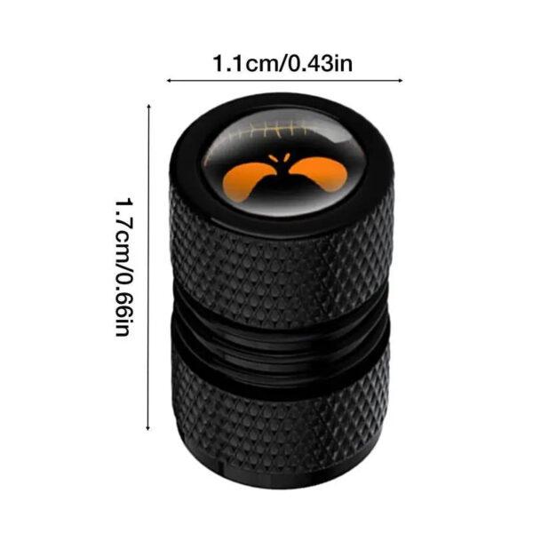 4PCS/Set Aluminium Alloy Car Wheel Tire Valve Air Caps Stem Cover Dustproof Auto Motorcycles Skull Styling Accessories Car Decor - Image 6