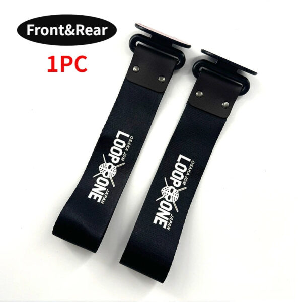 JDM Racing Car Tow Strap Hook Universal Durable Rear Front Towing Equipment for Autos Tuning Accessories Drift Charm Decoration - Image 18