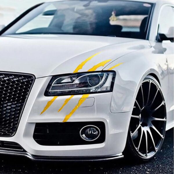Monster Claw Scratch Car Stickers  Auto Stripe Marks Headlight Vinyl Decal for Car SUV Body Decorative Stickers car accessories - Image 7