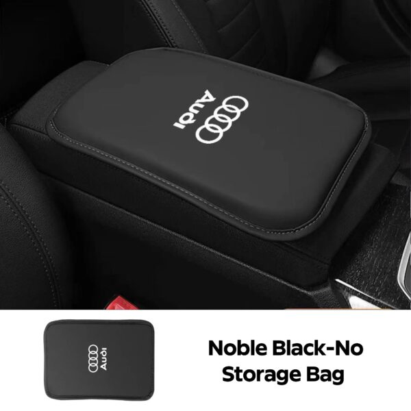 Car Arm Rest Cushion Storage Pad Armrest Box Protective Cover For Audi A4 B5 B6 A3 A5 A6 C6 C5 A1 A7 A8 Q2 Q3 Q5 Q7 Q8 SQ3 SQ4 S - Image 10