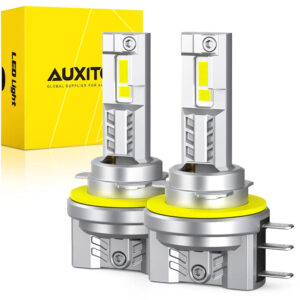 AUXITO 2Pcs Turbo H15 Canbus LED Bulbs for Skoda Volkswagen Golf 7 Mazda High Beam Headlights DRL Daytime Running Lights 30000LM