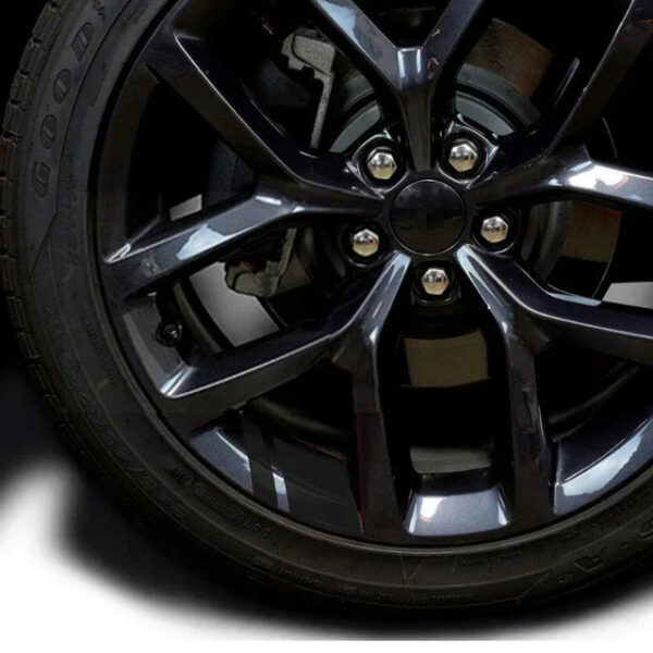 6PCS Automotive Wheel Reflective Decals Vinyl Stickers Hashmark Stripe Racing Decor Fits Wheel Sizes 18" - 21"  Exterior Parts - Image 8