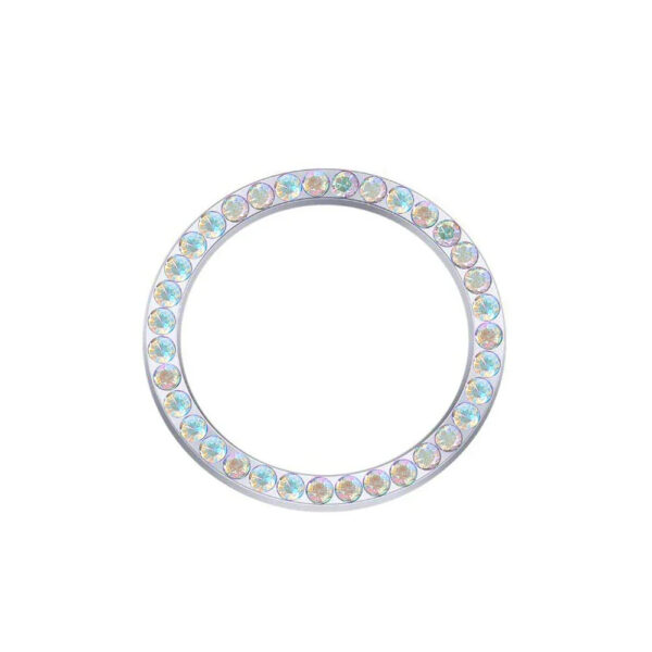 Car Ignition Key Ring Diamond Rhinestone Stickers for Auto Motorcycle Styling Bling Decoration Key Circle Button Car Accessories - Image 9