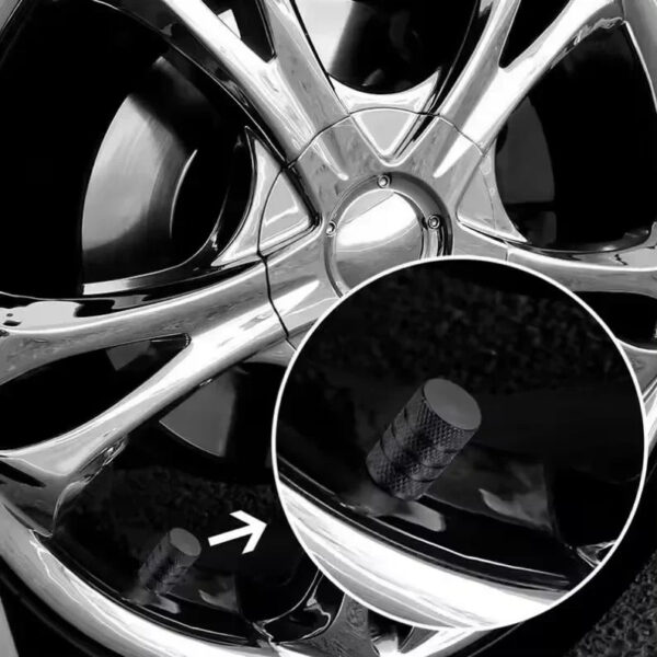 4Pcs Car Tire Valve Caps Wheel Air dust Caps Tyre Rim Stem Covers Aluminum Alloy Waterproof Car Styling Decor Auto Accessories - Image 3