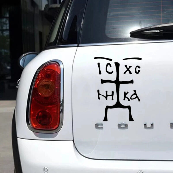CS-1758# Various Sizes Cross ic xc nika NIKA car sticker waterproof vinyl decal for auto car stickers styling removable - Image 6
