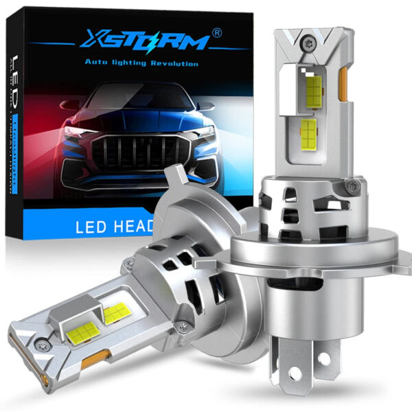 XSTORM H4 LED Light Canbus 30000LM 150W Car LED Headlight 6500K High-Power High Low Beam Auto Light Bulbs With Fan Headlamp - Image 7