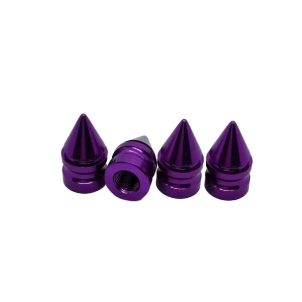 4Pcs Car Tire Valve Cap Pagoda Shape Tire Valve Caps Air Dust Cap Auto Wheel Cap Valve Stem Cap Universal Car Tire Accessory - Image 7