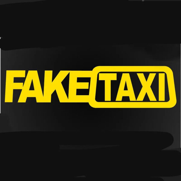 Funny FAKE TAXI Car Auto Sticker FakeTaxi Decal Emblem Self Adhesive Vinyl Universal For BMW Ford Toyota VW Honda Kia Opel Kia - Image 4