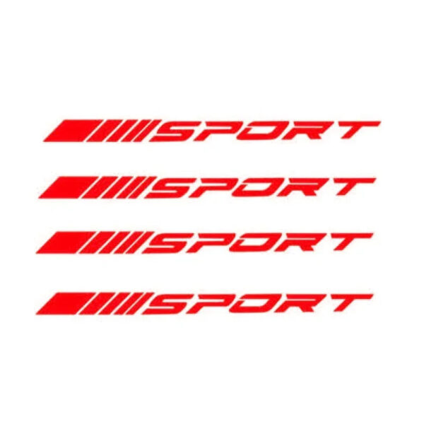 4pcs Waterproof Car Reflective Stickers Wheels Rims Sport Racing DIY Decorative Stripes Decal Emblem Auto SUV Truck Accessories - Image 9