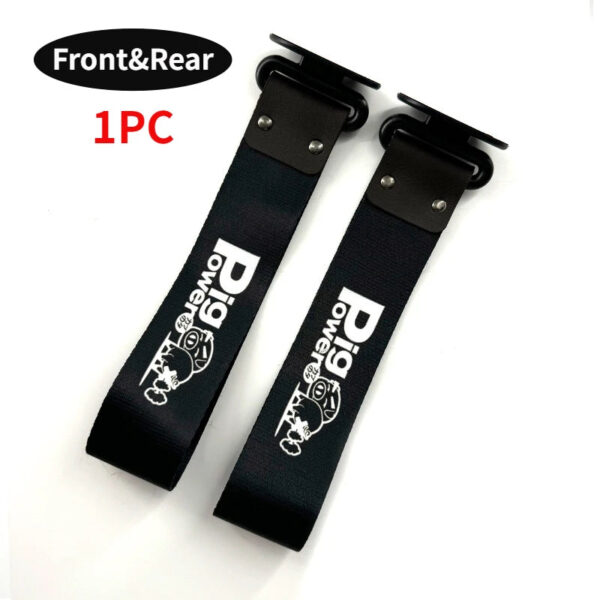 JDM Racing Car Tow Strap Hook Universal Durable Rear Front Towing Equipment for Autos Tuning Accessories Drift Charm Decoration - Image 16