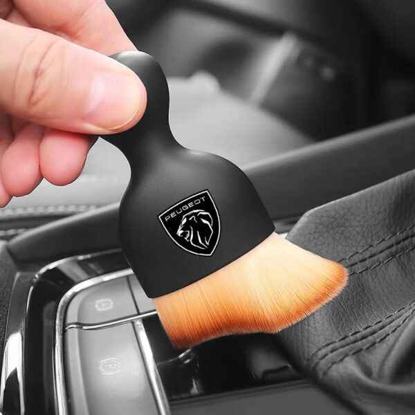 Car Air Conditioner Outlet Dashboard Cleaning Brush Auto Interior Dust Brush for Peugeot 208 2012~2018 308 2014~2021 2008 3008 - Image 4
