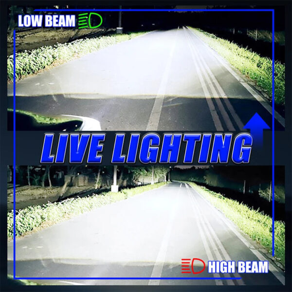 H7 LED Headlight Bulb Mini Wireless 1500W 1200000LM 6000K 7535 CSP for Car Headlamp Auto Diode Lamps H7 Turbo Led 12V Automobile - Image 3