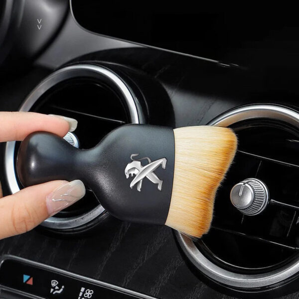 Car Air Conditioner Outlet Dashboard Cleaning Brush Auto Interior Dust Brush for Peugeot 208 2012~2018 308 2014~2021 2008 3008 - Image 5