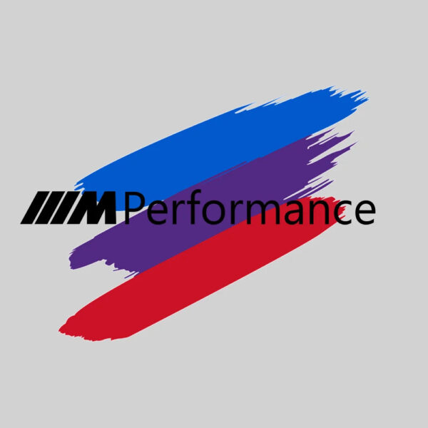 1pc PVC Tri-Color Car Emblem Windown Door Auto Body Sticker For BMW M Performance E46 E90 E60 F30 E39 F10 E87 E82 Car Accessorie - Image 9