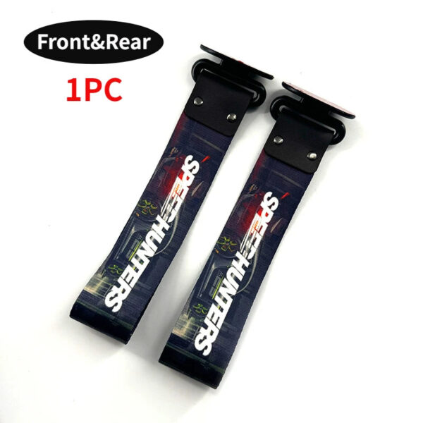JDM Racing Car Tow Strap Hook Universal Durable Rear Front Towing Equipment for Autos Tuning Accessories Drift Charm Decoration - Image 9