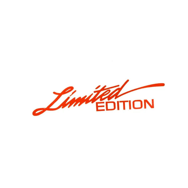 Car Laser Stickers LIMITED EDITION English Letter Car Front Decoration Reflective Decal Auto Styling Sticker Car Decals 16*4cm - Image 14