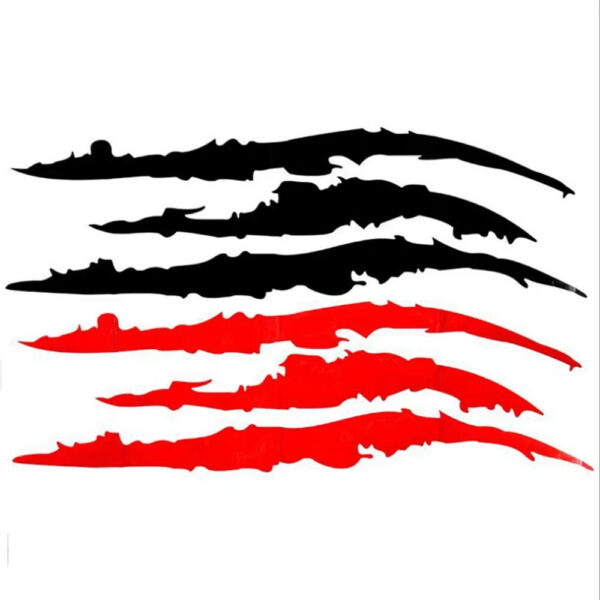 Auto Car Sticker Reflective Monster Claw Marks Scratch Stripe Auto Headlight Decal Dinosaur Raptor Paw Marks Car Accessories - Image 4