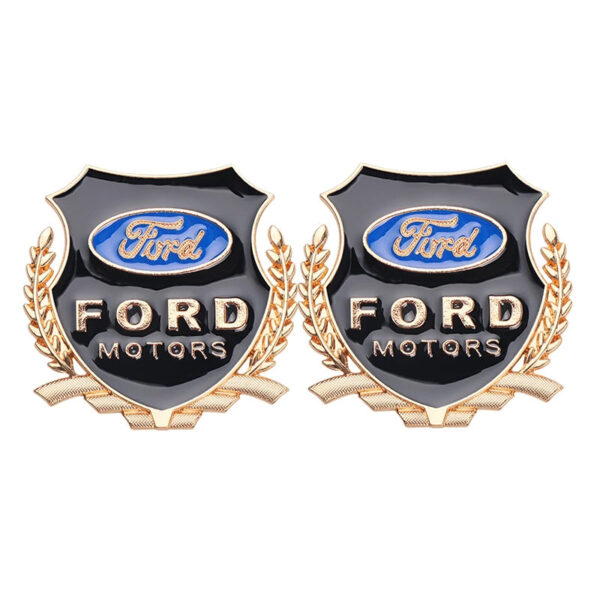 3D Metal Car Badge Body Trunk Sticker Auto Window Refit Decal Accessories For Ford Ranger Focus Kuga Mustang MAX Transit Mondeo - Image 7