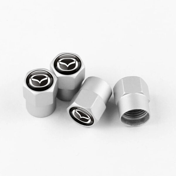 4Pcs Car Styling Aluminium Alloy Wheel Tire Valve Cover Caps Auto Accessories For Mazda CX-3 Bk CX-5 MS Speed 5 6 2 3 CX30 MX-5 - Image 11