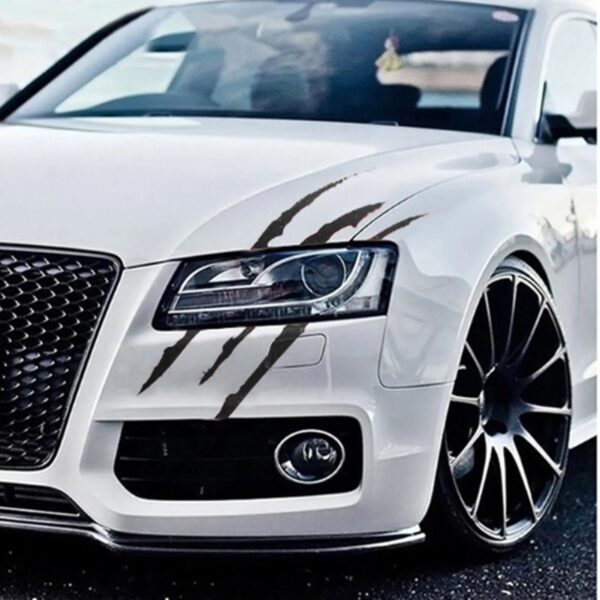 Monster Claw Scratch Car Stickers  Auto Stripe Marks Headlight Vinyl Decal for Car SUV Body Decorative Stickers car accessories - Image 9