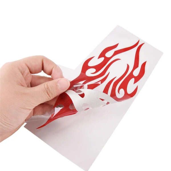 Car Stickers Modified Flame Reflective Sticker Auto Exterior Accessories Decals moto Body Decor Voiture Supplies 자동차 용품 베스트 - Image 5