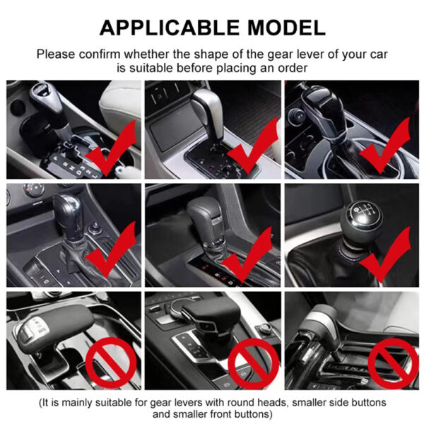1pc Hoodie Handle Creative Car gear lever hoodie Shift Lever Cover Funny For BMW M E70 X6 F32 Auto Interior Accessories Styling - Image 5