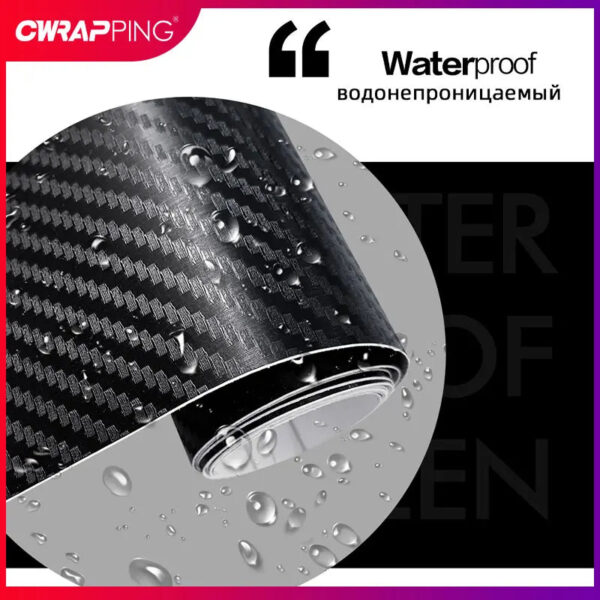 Car Glossy Black Vinyl Car Wrap Sheet Sticker DIY Paste Strip Rolls Auto Anti Scratch Protector Tape Waterproof Film Accessories - Image 3