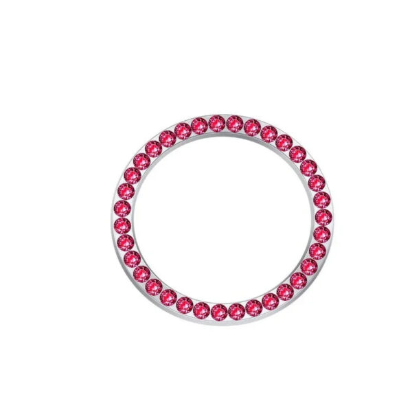 1PC Car Ignition Diamond Sticker  for Auto Motorcycle Styling Rhinestone Decoration Circle Cover Decal - Image 10