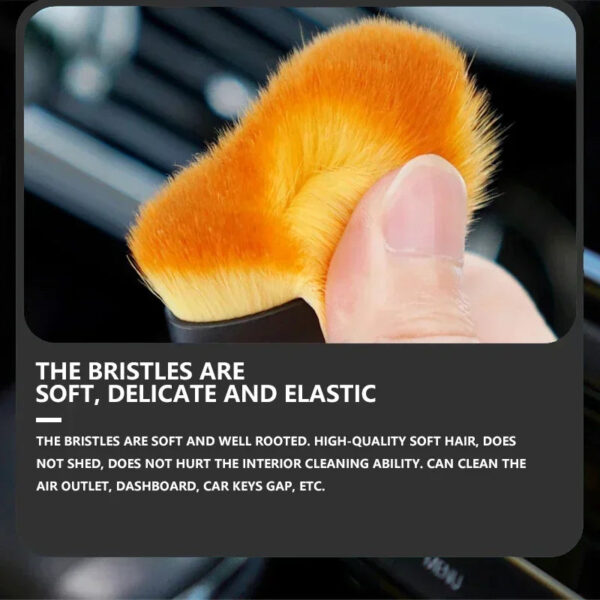 Car Air Conditioner Outlet Dashboard Cleaning Brush Auto Interior Dust Brush for Mercedes Benz W211 W203 W204 W210 W124 W202 CLA - Image 2
