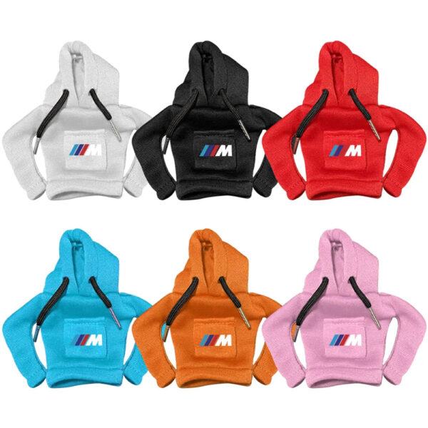 1pc Hoodie Handle Creative Car gear lever hoodie Shift Lever Cover Funny For BMW M E70 X6 F32 Auto Interior Accessories Styling - Image 3
