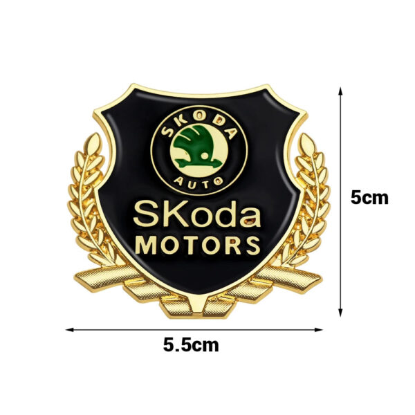 Car Shield Badge Sticker Auto Body Side Window Decoration Accessories For Skoda Octavia Rapid Fabia Superb Kodiaq Kamiq a7 A5 - Image 16