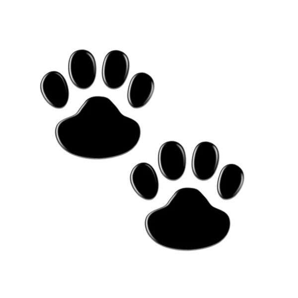 2PCS Car Sticker Paw 3D Animal Dog Cat Footprint Decal Car PVC Sticker Cool Design Car Decal Auto Accessories - Image 5