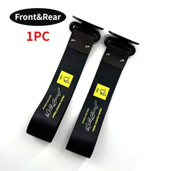 JDM Racing Car Tow Strap Hook Universal Durable Rear Front Towing Equipment for Autos Tuning Accessories Drift Charm Decoration - Image 7